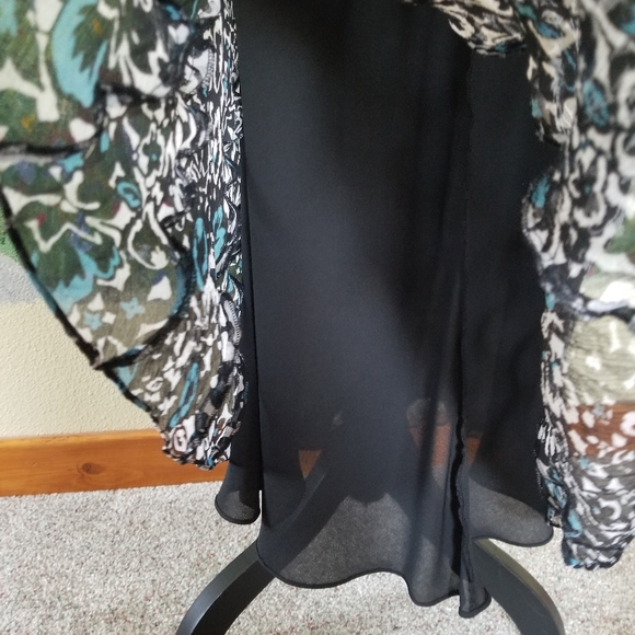 Charter Club silk lined dress floral - Picture 7 of 9